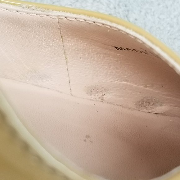 Kate Spade Shoes Womens Size 7 Tan Patent Leather Pointed Toe Pumps - Picture 11 of 13